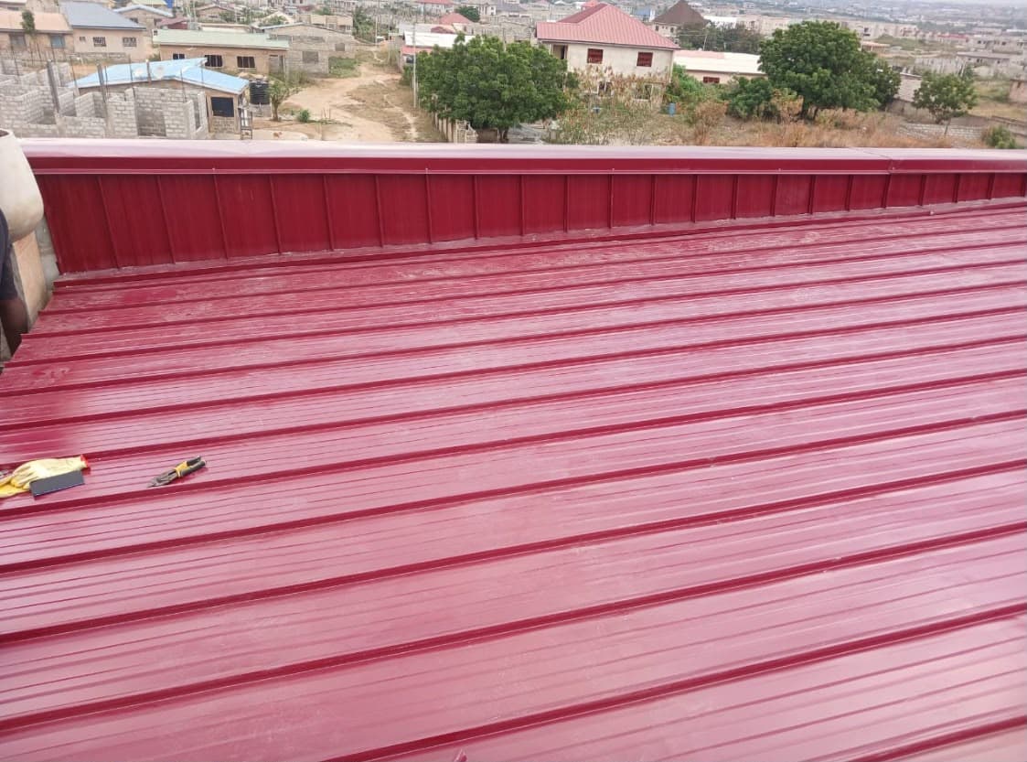 Finished Red Roof
